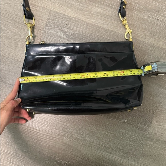 Koret vintage patent leather shoulder purse - Picture 8 of 11
